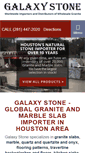 Mobile Screenshot of galaxystones.com